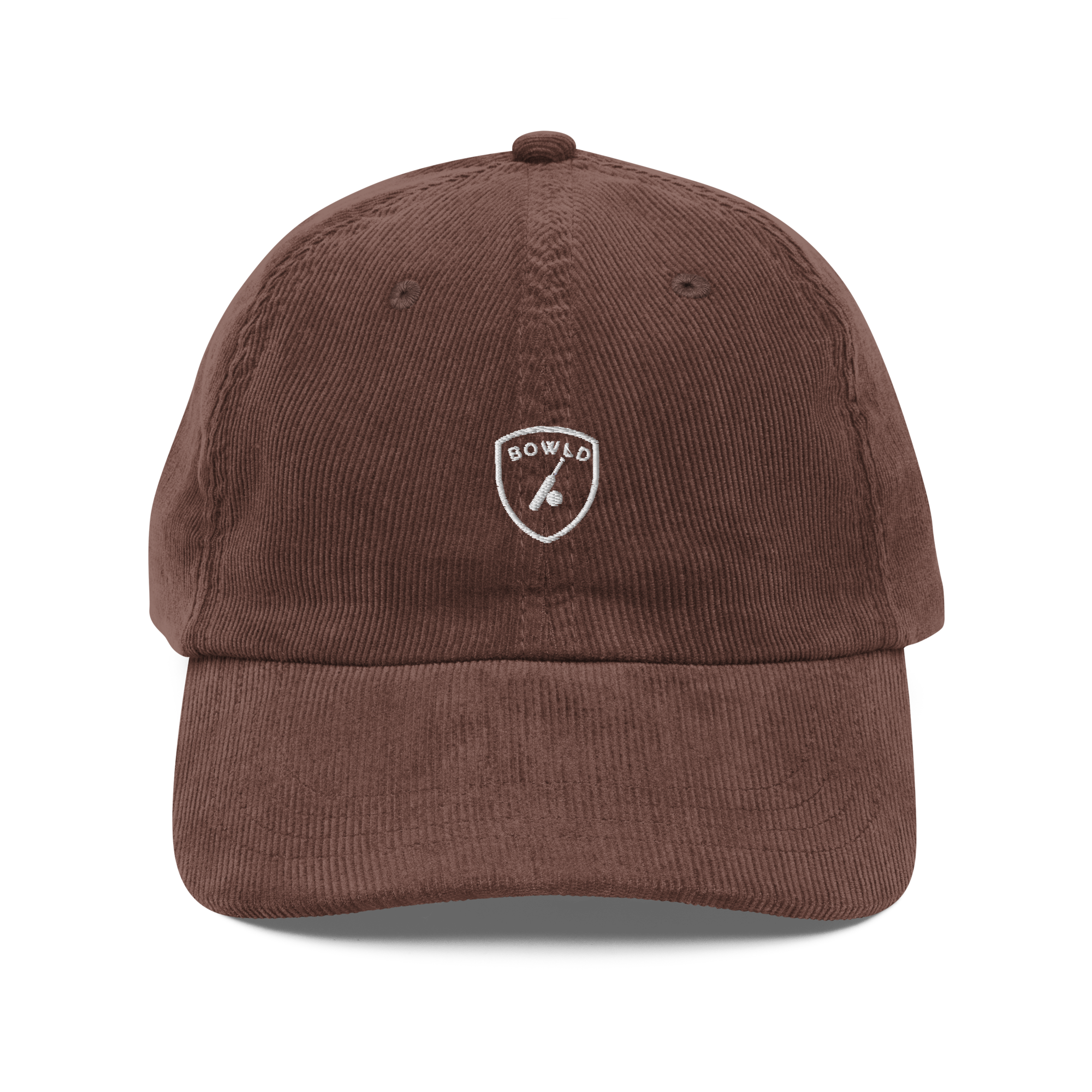 Bowld Club Vintage Corduroy Cap Brown