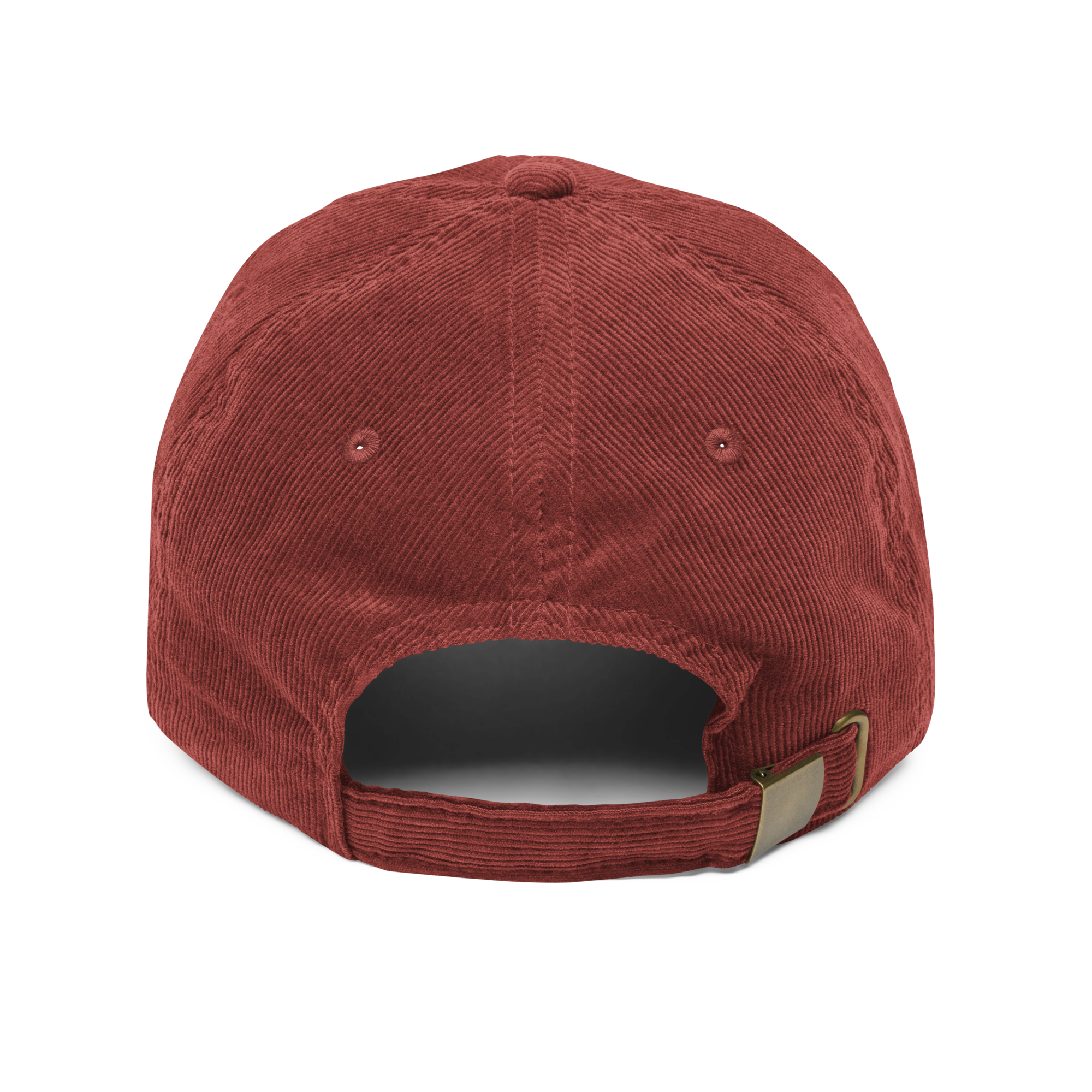 Bowld Club Vintage Corduroy Cap Burgundy