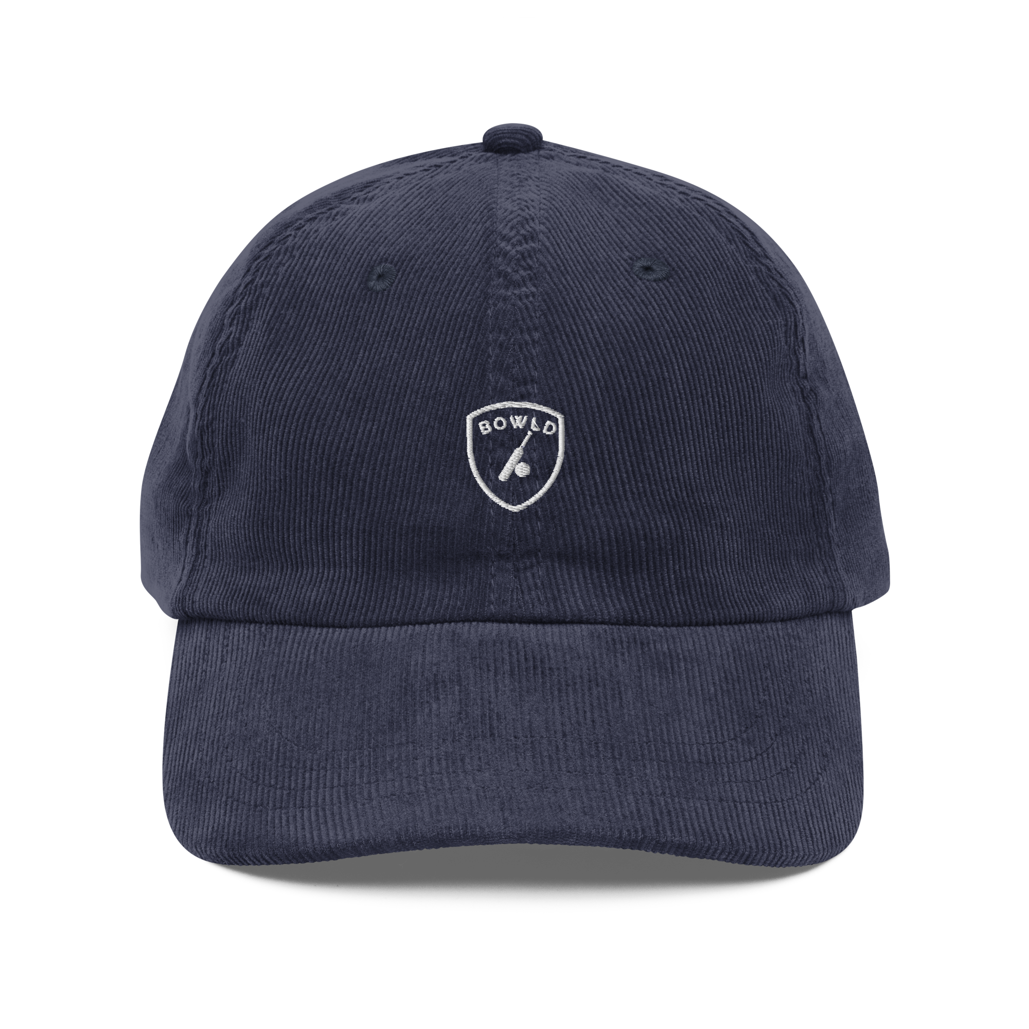 Bowld Club Vintage Corduroy Cap Navy